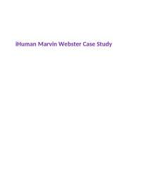 Marvin Webster Case Study: Comprehensive Medical History and Physical Examination