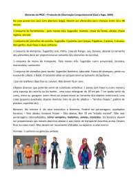 Proc - protocolo de observação comportamental 