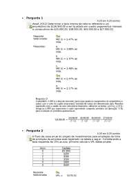 Exercícios de Análise de Investimentos: VPL, IRR, Payback e IL
