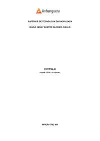 física geral e experimental - Mercânica