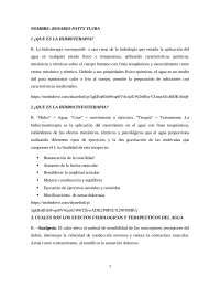 Hidroterapia y sus aplicaciones terapéuticas