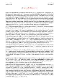 La regolamentazione dei dispositivi medici in Europa - Prof. Audenino