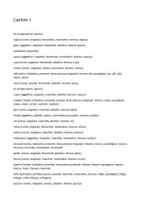 Eneide Libro IV analisi grammaticale con paradigmi