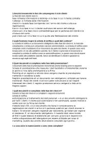 Gestione delle prenotazioni e dei servizi alberghieri