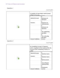 PSY 7713 Quiz 1 Unit 7 (Behaviour Analytic Interventions)  