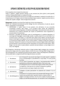 Sviluppo per il bilinguismo precoce nella prima infanzia