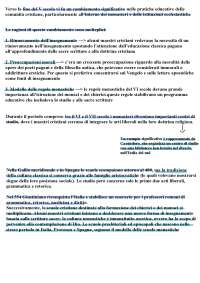 L'educazione nel Medioevo: dalle scuole rurali alle università - Prof. Piazza