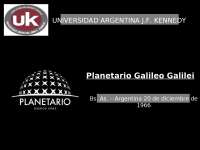 Planetario Galileo Galilei: Análisis Arquitectónico y Expresivo