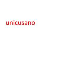 Economia e Finanza internazionale LM 52 Unicusano