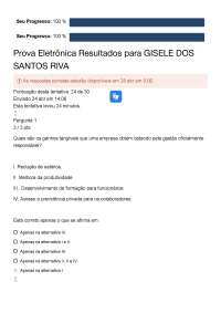 Responsabilidade Social Empresarial e Desenvolvimento Sustentável