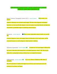CPO EXAM QUESTIONS WITH ANSWERS LATEST UPDATE 2024-2025 GRADED A+