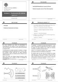 aula 2 e 3 da materia de antenas