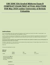 Midterm Exam: Formation of Saturn - University of British Columbia