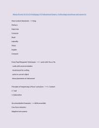 Music Praxis II (5113) Pedagogy & Professional Issues, Technology questions and answers