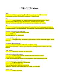 White-Collar Crime and Regulatory Bodies: An Overview