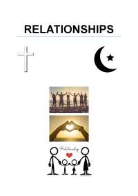 Christian Beliefs and Teachings on Marriage, Cohabitation, and Sexuality - Prof. Stevens