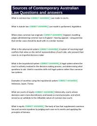 Understanding the Australian Legal System: Sources, Jurisdictions, and International Law