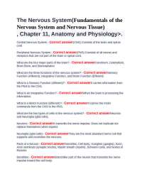 Anatomy and Function of the Nervous System: Neurons, Neuroglia, and Nerve Impulses