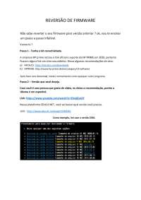 Reversão de Firmware da Calculadora HP Prime