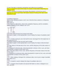 Understanding Data Shape and Graphs in Statistics