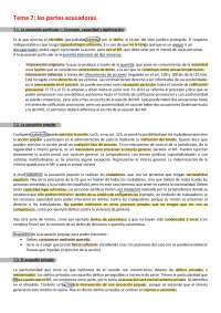 El investigado: concepto y denominación en el proceso penal - Prof. Mallandrich