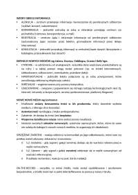 Wzory obiegu informacji