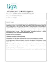 MOVIMENTO RETILÍNEO UNIFORMEMENTE VARIADO MRUV