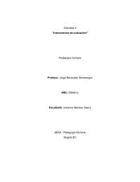 documento que explica ejerciosos pedagogicos