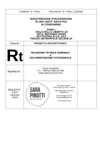 Relazione tecnica a pratica CILA per manutenzione straordinaria