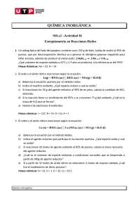 Estequiometría en Reacciones Redox: Ejercicios Resueltos