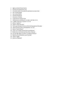 Preguntas cortas del examen
