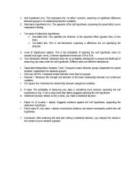 Reviewer on exam and quiz
