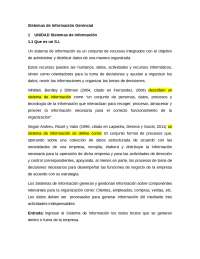 Sistemas de Información Gerencial - Prof. Estenssoro