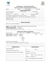 Cardiología pediátrica consulta