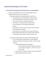 Industrial Psychology 324 A1 Notes
