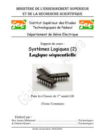 Cours de Système logique (2)