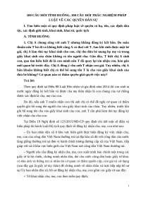 100 tinh huong va trac nghiem ho tich
