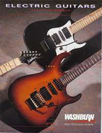 1993 Washburn 1993 Electrics Catalog