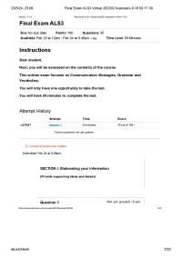 Examen final ALS3: Virtual 202202 Avanzado 9 16:00-17:30
