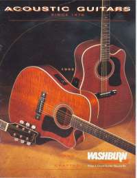 Washburn 1993 Custom Shop Catalog