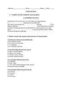 Verifica Geo-storia Etruschi