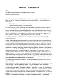 Il sistema previdenziale italiano: evoluzione e caratteristiche