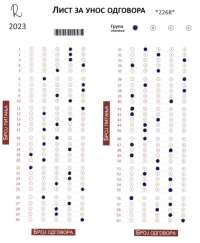 Test 2023/24 godina Hemija i Biologija