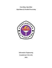 Parallel Searching Algorithms in Computing