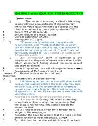 Nursing and Medical Emergencies