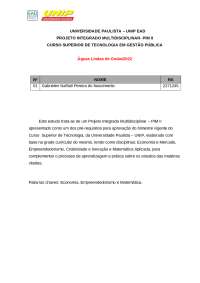 Projeto integrado pim 2