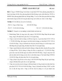 kế toán tài chính trong chuyên ngành