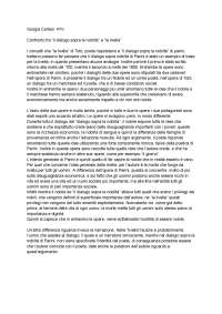Confronto tra “il dialogo sopra la nobiltà” e “la livella”