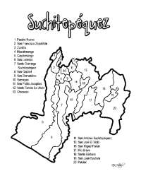 mapa de Suchitepéquez