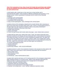 Airway Management and Assessment in Emergency Situations